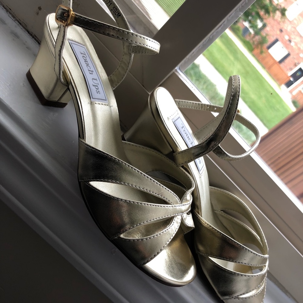 Champagne heels
